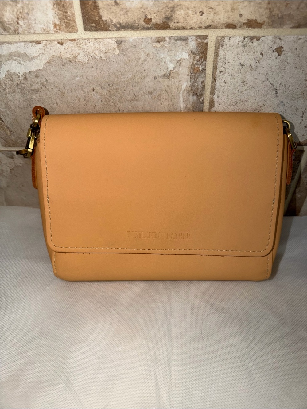 NEW Portland Leather Metro crossbody bag Mamey
